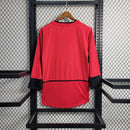 Camisa Home Manchester United Manga Longa - Versão Retrô