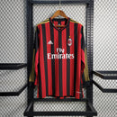 Camisa Home Milan Manga Longa - Versão Retrô