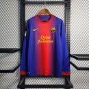 Camisa Home Barcelona Manga Longa - Versão Retrô