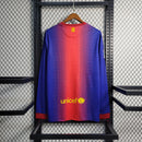 Camisa Home Barcelona Manga Longa - Versão Retrô