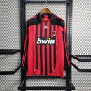 Camisa Home Milan Manga Longa - Versão Retrô