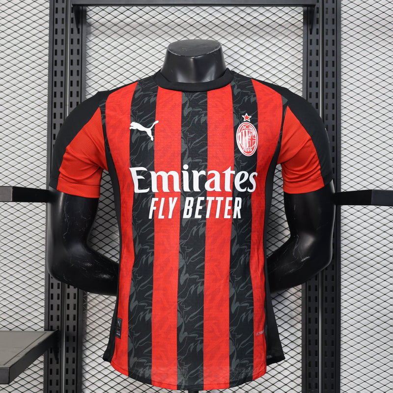 Camisa Home Milan Versão Jogador - 25/26