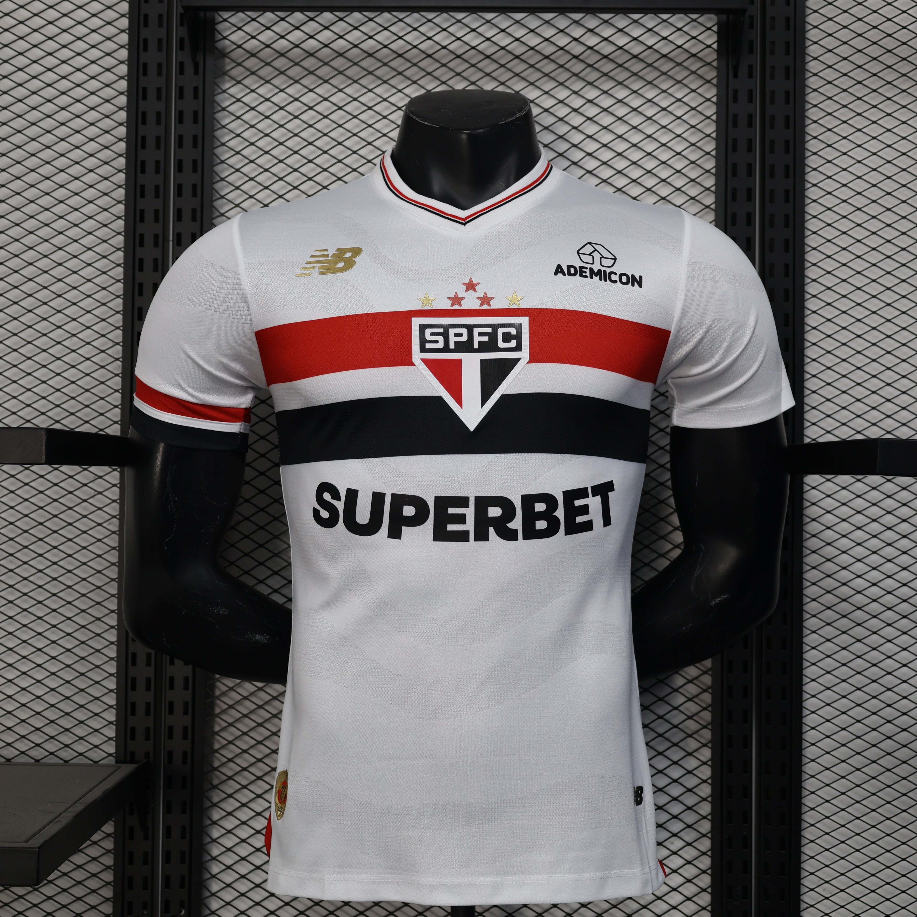 Camisa Home São Paulo Versão Jogador - 25/26