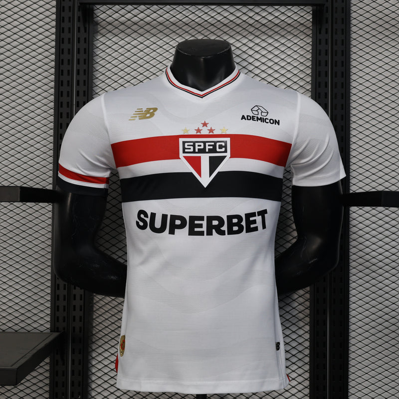 Camisa Home São Paulo Versão Jogador - 25/26