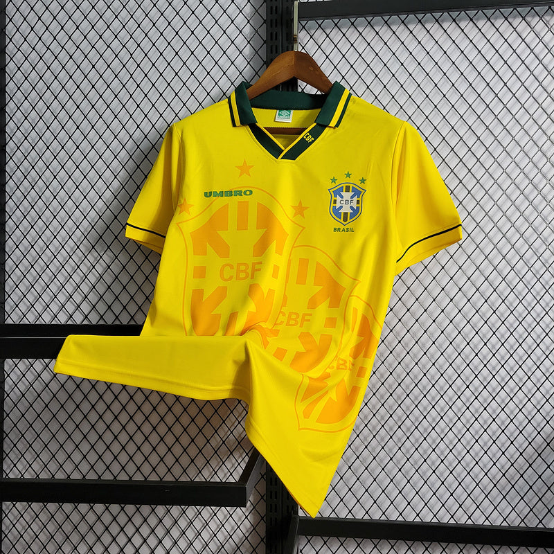 Camisa Home Brasil - Versão Retrô