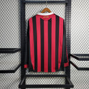 Camisa Home Milan Manga Longa - Versão Retrô