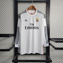 Camisa Home Real Madrid Manga Longa - Versão Retrô