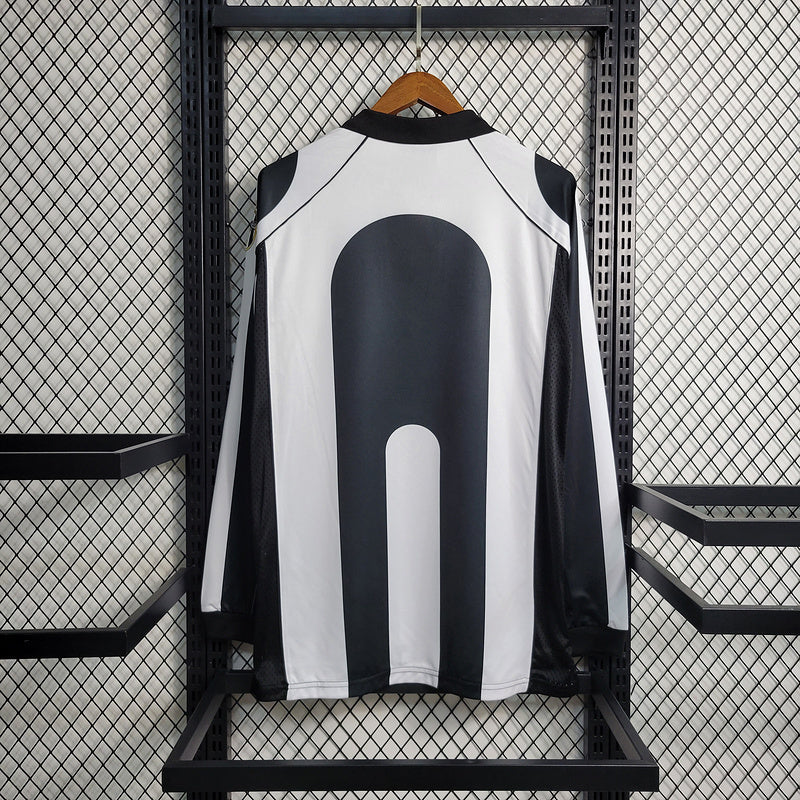 Camisa Home Juventus Manga Longa - Versão Retrô