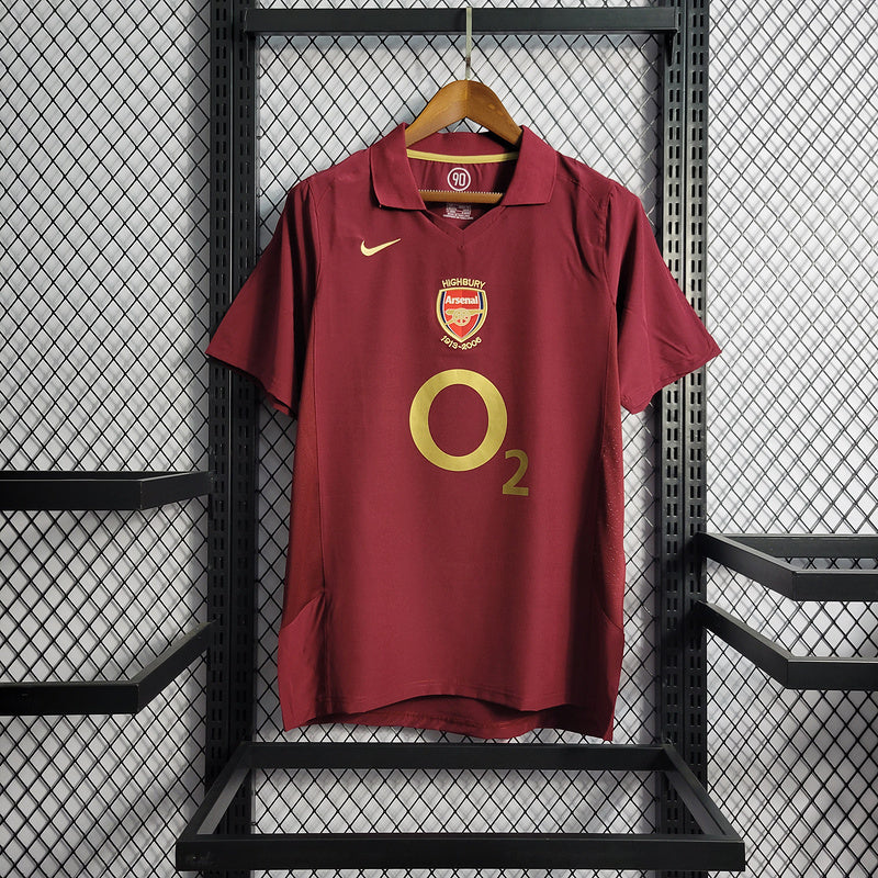 Camisa Home Arsenal - Versão Retrô