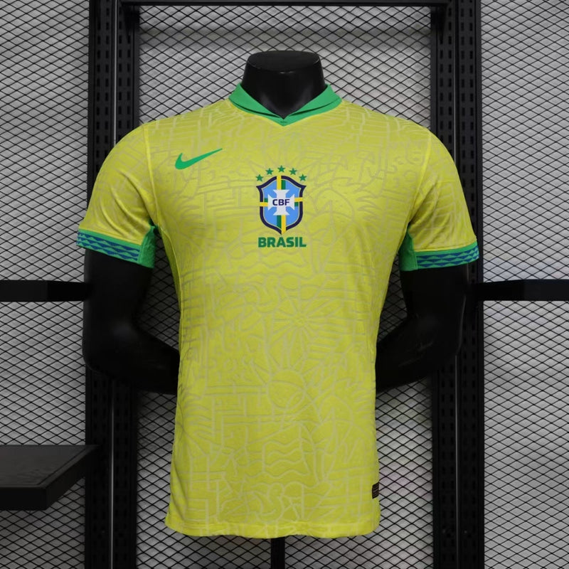 Camisa Home Brasil Versão Jogador - 25/26