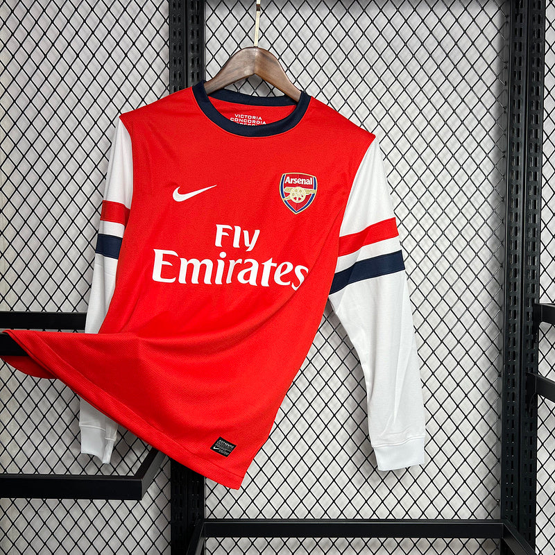 Camisa Home Arsenal Manga Longa - Versão Retrô